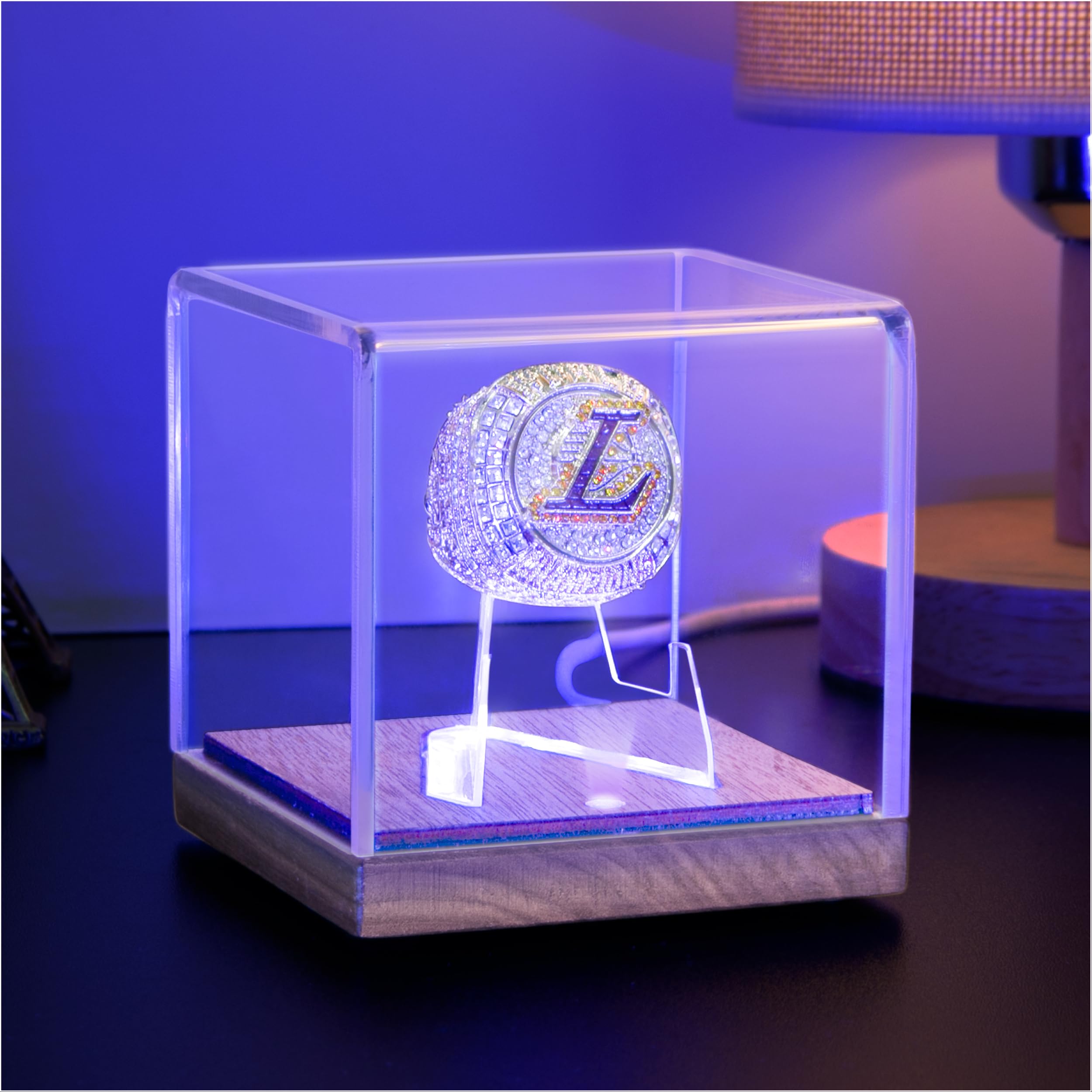 Amazon.com: Championship Ring Display Case with Led Light, UV
